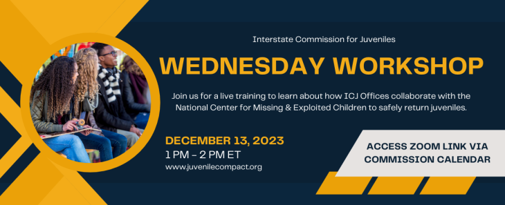 December 2023 Wednesday Workshop Graphic
